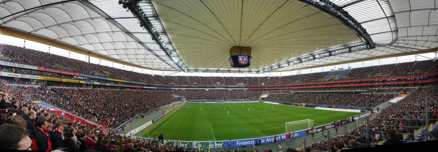 Frankfurter Eintracht - 1.FC Nrnberg in der Commerzbank-Arena