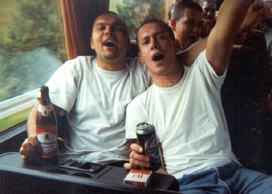 Andreas Bomber Brandl und Christian Dudze Utz