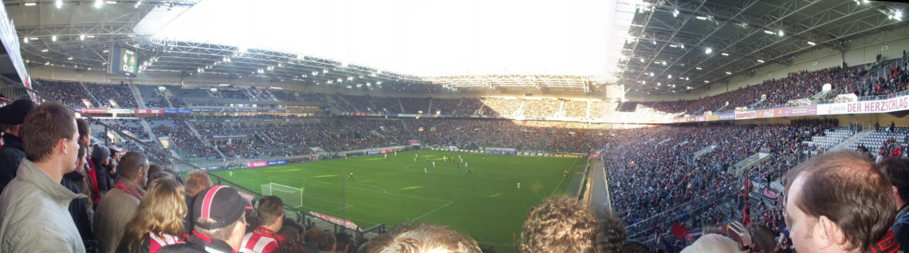 Stadion im Borussia-Park in Gladbach