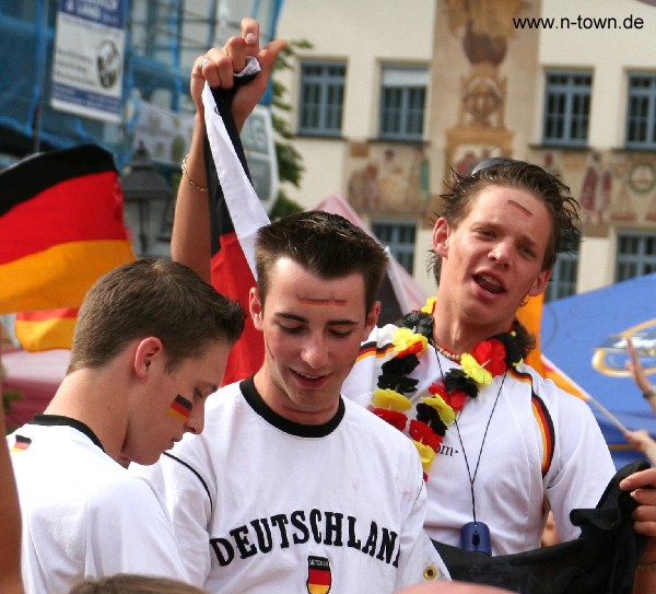 WM2006 Deutschland - Ecuador 3:0 auf dem Hauptmarkt