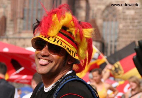 WM2006 Deutschland - Ecuador 3:0 auf dem Hauptmarkt