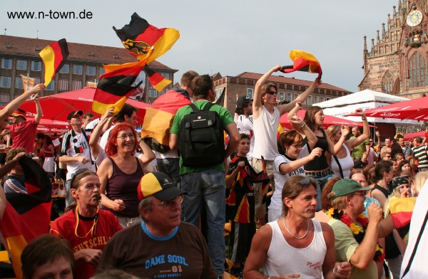 WM2006 Deutschland - Ecuador 3:0 auf dem Hauptmarkt