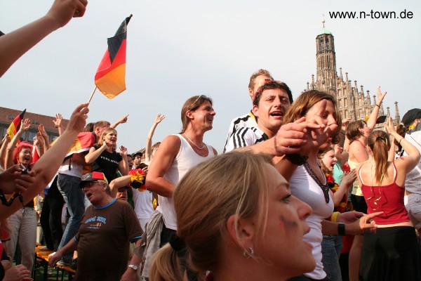 WM2006 Deutschland - Ecuador 3:0 auf dem Hauptmarkt