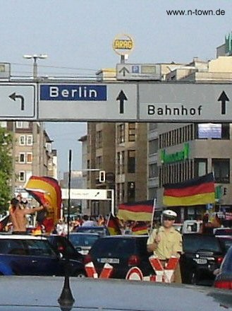 WM2006 Deutschland - Ecuador 3:0 auf dem Plrrer