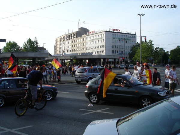 WM2006 Deutschland - Ecuador 3:0 auf dem Plrrer