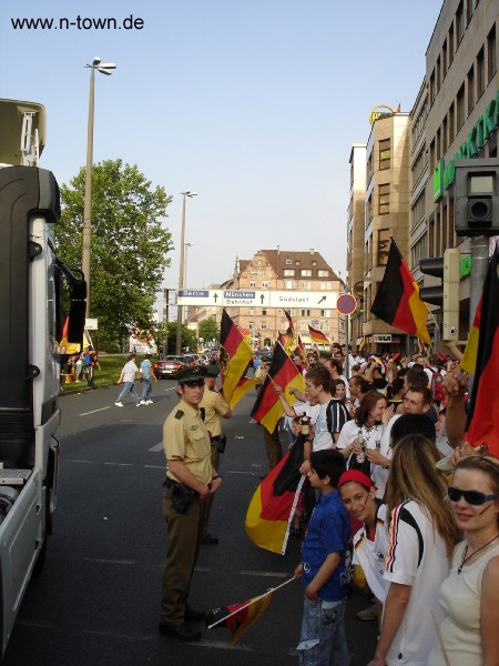 WM2006 Deutschland - Ecuador 3:0 auf dem Plrrer