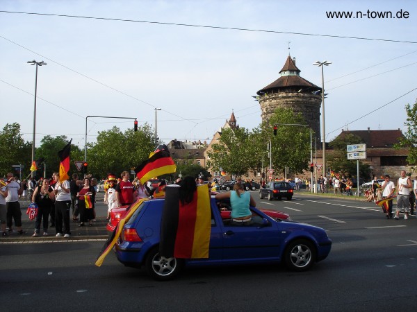 WM2006 Deutschland - Ecuador 3:0 auf dem Plrrer