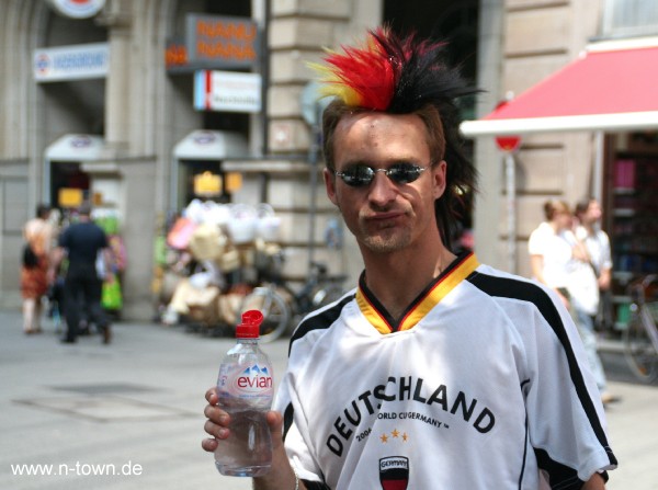 WM2006 Deuschland - Schweden auf dem Hauptmarkt