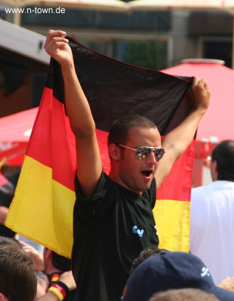 WM2006 Deuschland - Schweden auf dem Hauptmarkt