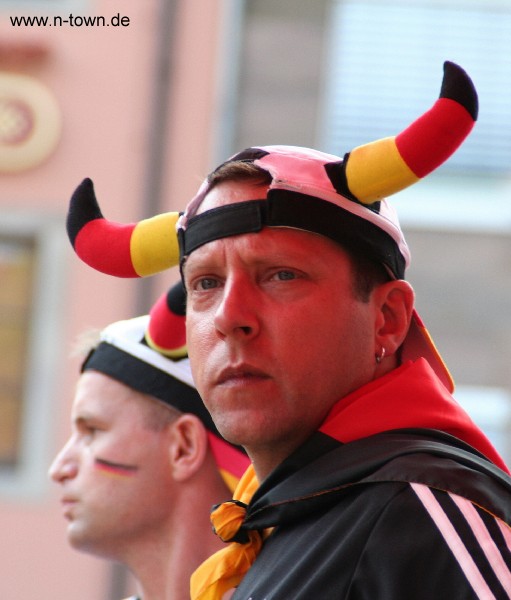 WM2006 Deuschland - Schweden auf dem Hauptmarkt