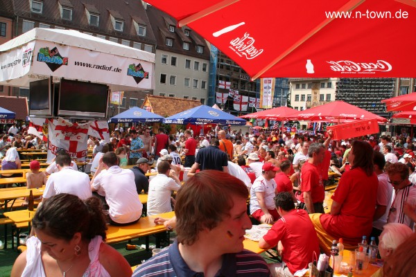 WM2006 FanFest in Nrnberg: England - Trinidad (von Simone Bauer)