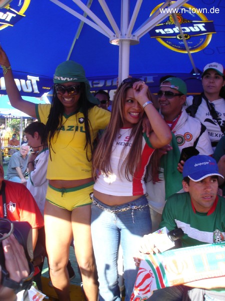 WM06 Fanfest Nuernberg Live-Schalte nach Mexiko mexicano televisin