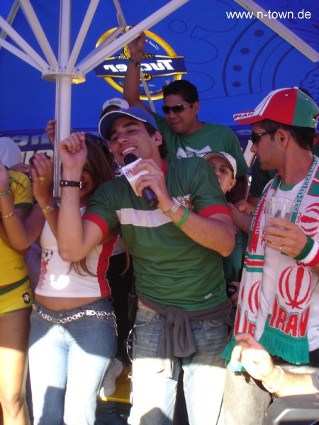 WM06 Fanfest Nuernberg Live-Schalte nach Mexiko mexicano televisin