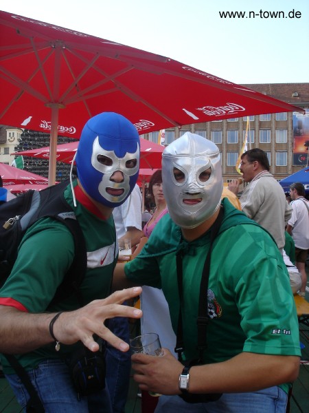 WM06 Fanfest Nuernberg mexicanos de la Nremberg