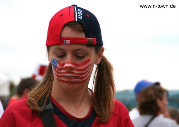 WM2006 Ghana : USA auf dem FanFest