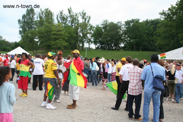 WM2006 Ghana : USA auf dem FanFest