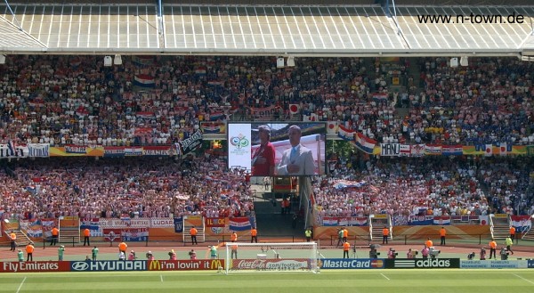 WM2006 Gruppenspiel in Nrnberg: Japan - Kroatien im Frankenstadion