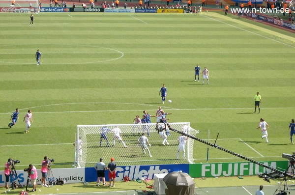 WM2006 Gruppenspiel in Nrnberg: Japan - Kroatien im Frankenstadion