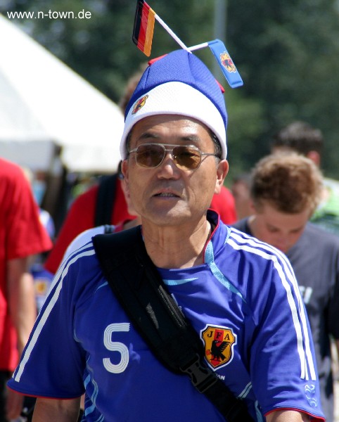 WM2006 Japan - Kroatien auf dem FanFest