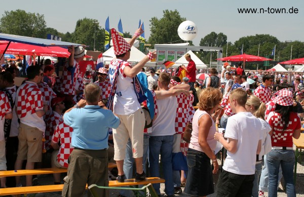WM2006 Japan - Kroatien auf dem FanFest