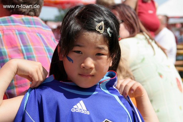 WM2006 Japan - Kroatien auf dem FanFest