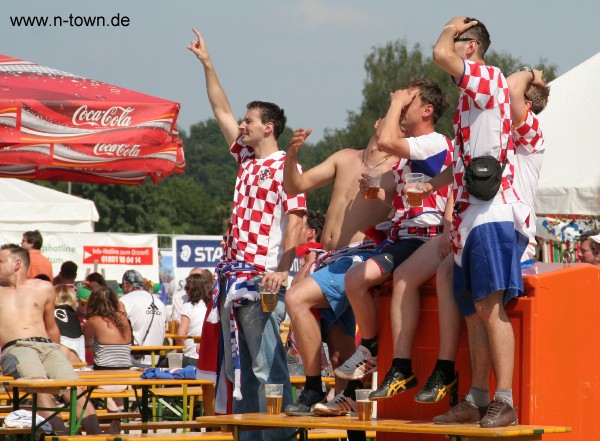 WM2006 Japan - Kroatien auf dem FanFest