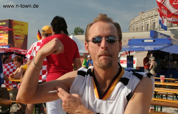 WM2006 Japan - Kroatien auf dem FanFest