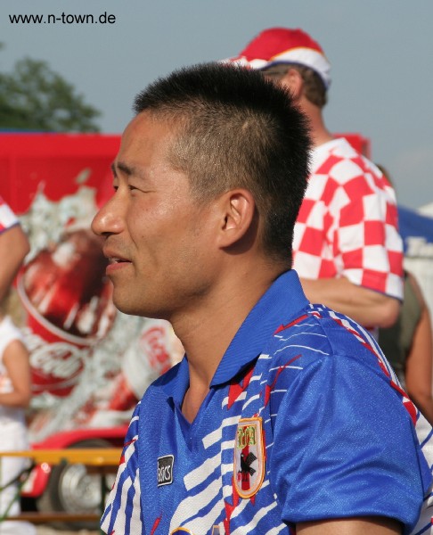 WM2006 Japan - Kroatien auf dem FanFest