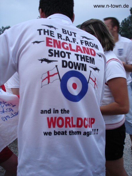 WM2006 FanFest in Nürnberg: England - Trinidad