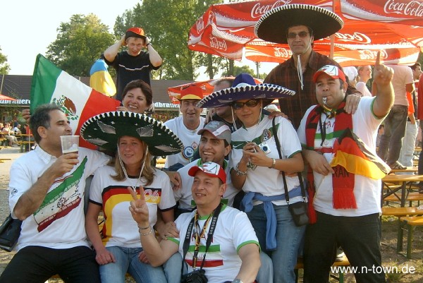 WM2006 FanFest in Nrnberg: Mexico - Iran (von Simone Bauer)