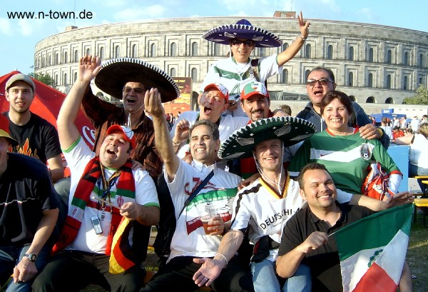 WM2006 FanFest in Nrnberg: Mexico - Iran (von Simone Bauer)