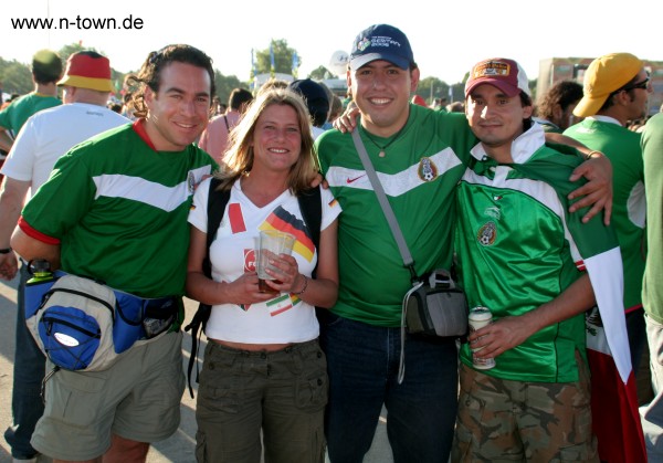 WM2006 FanFest in Nrnberg: Mexico - Iran (von Simone Bauer)