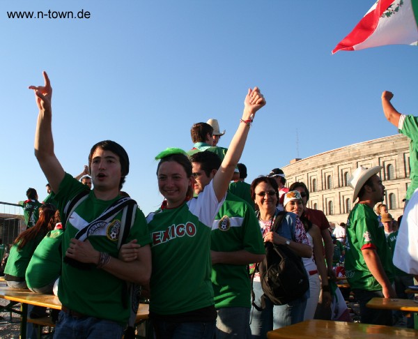 WM2006 FanFest in Nrnberg: Mexico - Iran (von Simone Bauer)