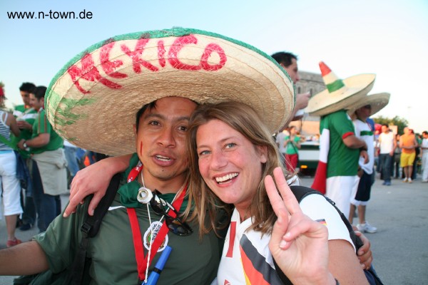 WM2006 FanFest in Nrnberg: Mexico - Iran (von Simone Bauer)