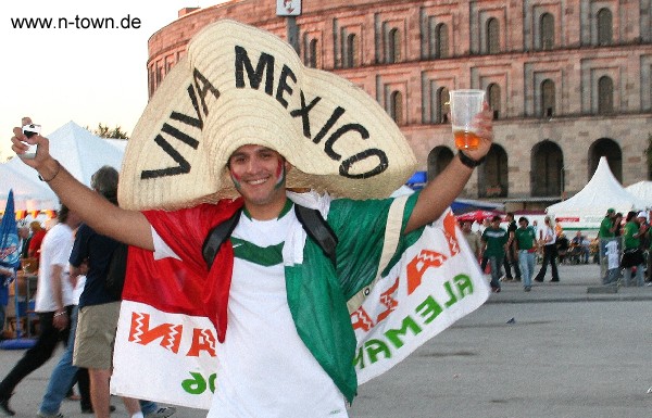 WM2006 FanFest in Nrnberg: Mexico - Iran (von Simone Bauer)