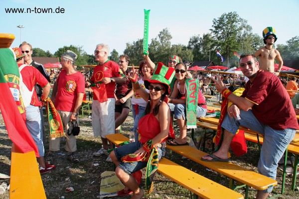 WM2006 Oranje - Portugal 0:1 auf dem FanFest in Nrnberg