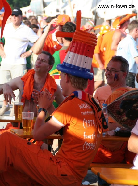 WM2006 Oranje - Portugal 0:1 auf dem FanFest in Nrnberg