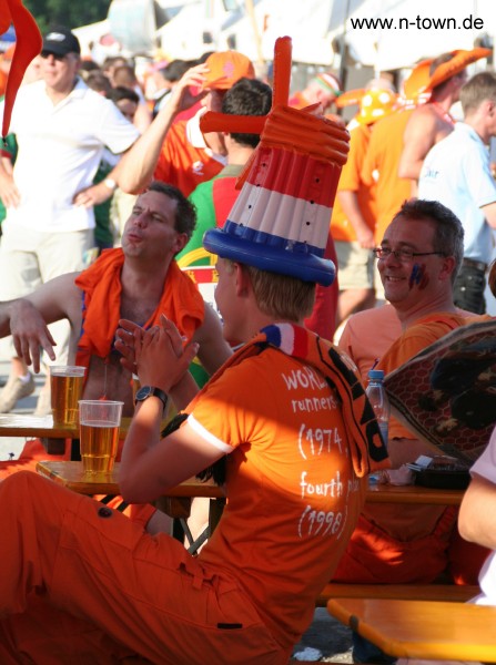 WM2006 Oranje - Portugal 0:1 auf dem FanFest in Nrnberg