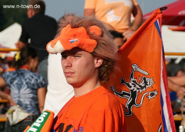 WM2006 Oranje - Portugal 0:1 auf dem FanFest in Nrnberg