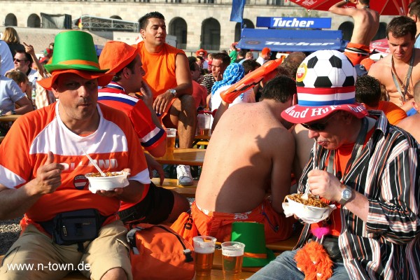 WM2006 Oranje - Portugal 0:1 auf dem FanFest in Nrnberg