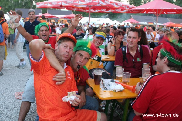 WM2006 Oranje - Portugal 0:1 auf dem FanFest in Nrnberg