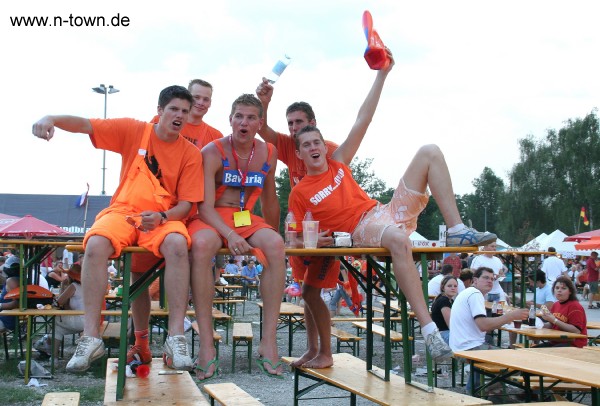 WM2006 Oranje - Portugal 0:1 auf dem FanFest in Nrnberg