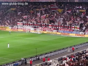 Choreo Neckarstadion Stuttgart