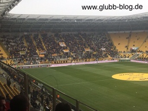 Der Glubb in Dresden bei der SGD